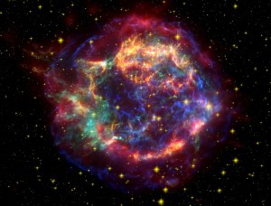 According to scientists, it took the massive heat of a supernova to create the heavier elements necessary for life.